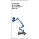 Carnet de vérification visuelle d'équipement mobile pour chariot élévateur mat articulé - 4x9 - STANDARD IZ