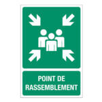 Affiche - Point de rassemblement - Aluminium 0.064 - Vinyle Régulier Imprimé Laminé Glacé - 24x36 - STANDARD