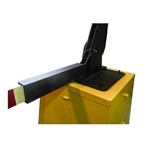 Barriere basculante - Mécanisme en acier, bras en aluminium - Ressort de rappel - 144 - STANDARD