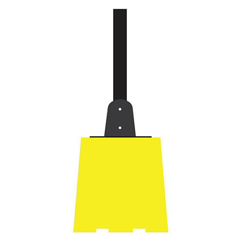 Base de béton - 3500Lbs - Cage en acier peinture jaune - Tete pivotante en acier - 36x36x36 - STANDARD IZ