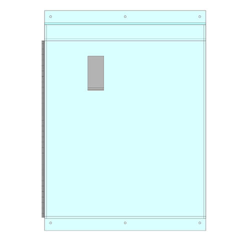 Boitier 5S en acrylique pour casque - 20x24x12 - STANDARD IZ