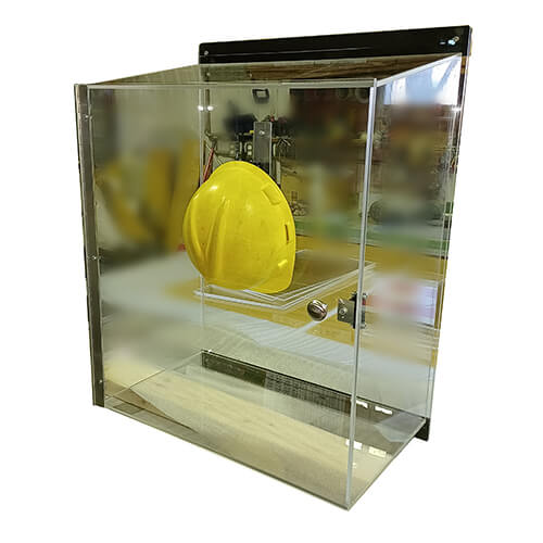 Boitier 5S en acrylique pour casque - 20x24x12 - STANDARD IZ