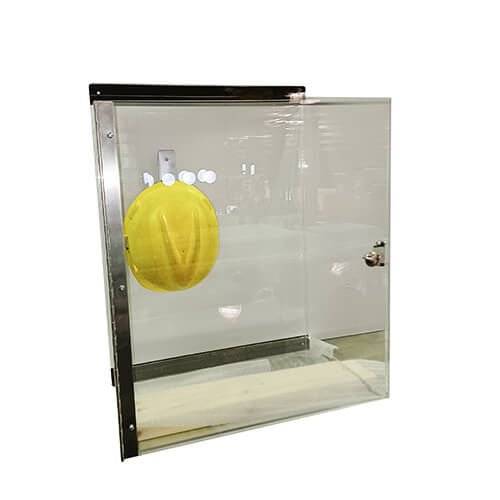 Boitier 5S en acrylique pour casque - 20x24x12 - STANDARD IZ