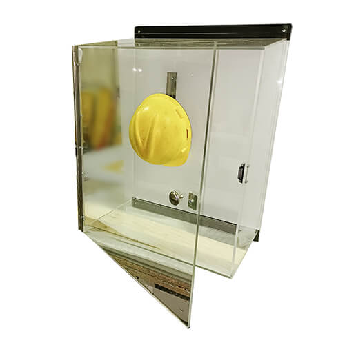 Boitier 5S en acrylique pour casque - 20x24x12 - STANDARD IZ