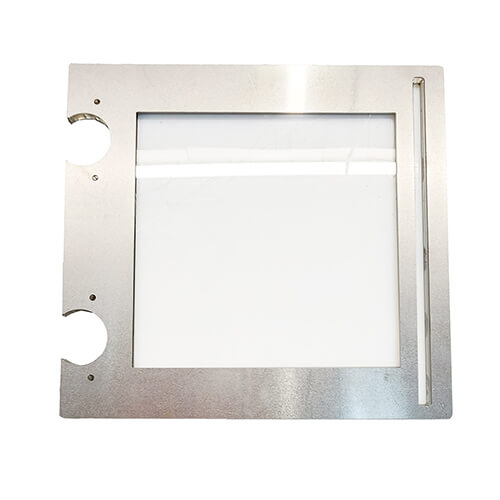 Verrouillage - Porte de boite portative - Renforcie - Acrylique clair 1/4 - 9.625x9