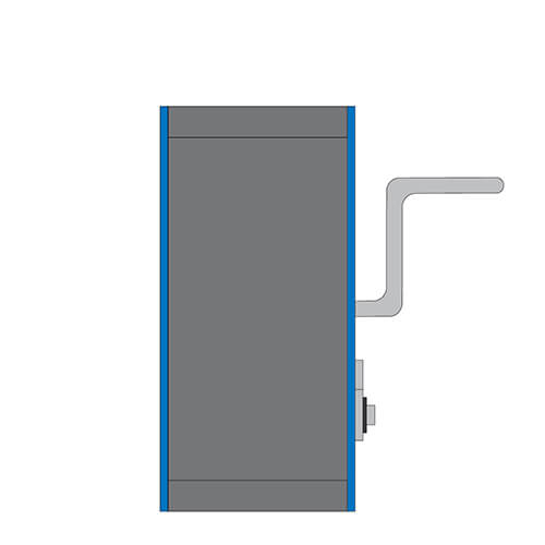 Dévidoir industriel avec ruban 3.5" x 100 pieds - STANDARD IZ – Image 2