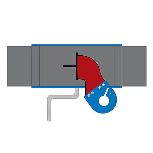 Dévidoir industriel avec ruban 3.5" x 100 pieds - STANDARD