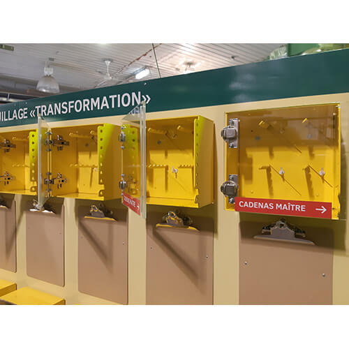 Lockout Station - 30 lockout boxes - 96x56 - STANDARD IZ - Image 3