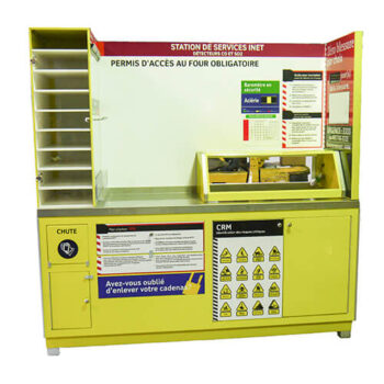 Station des permis et de calibrage - Tout aluminium - 82x80x24 - STANDARD IZ