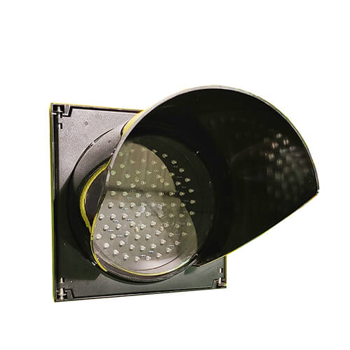 Lumière de circulation avec cap de sécurité rouge, verte ou orange, activé par boîtier de contrôle - Dia 8 - STANDARD IZ