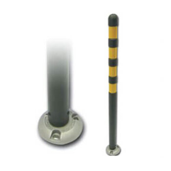 Poteau flexible circulaire - hauteur 47.25 pouces - STANDARD