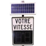 Radar pédagogique - Alimentation solaire - STANDARD