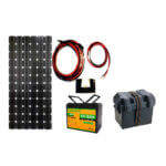 Alimentation solaire - Panneau 100W - Batterie lithium 12v 100Ah - STANDARD IZ