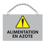 Affiche - Azote- Aluminium 0.064 - Vinyle grade régulier imprimé laminé glacé - 12x8 - STANDARD IZ