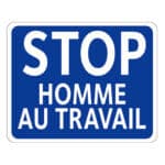 Affiche - Men at work - Aluminium 0.064 - Vinyle grade ingénieur imprimé laminé glacé - 15x12 - STANDARD IZ