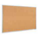 Tableau d'affichage en liège - Moulure en aluminium anodisé - 96x48- STANDARD