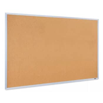 Tableau d'affichage en liège - Moulure en aluminium anodisé - 96x48- STANDARD