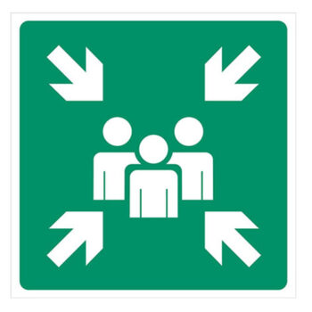 Poster - RASSEMBLEMENT - Aluminium 0.080 - Engineer Grade Vinyl - 36x36 - STANDARD