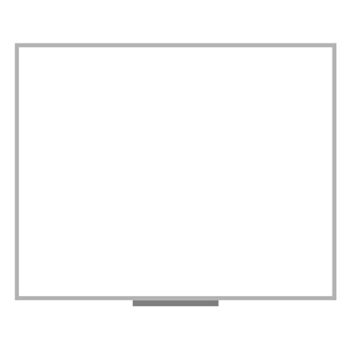 Tableau de bord magnétique effaçable à sec - Fini Lauzonite - Moulure en aluminium anodisé - 60x48 - Standard IZ