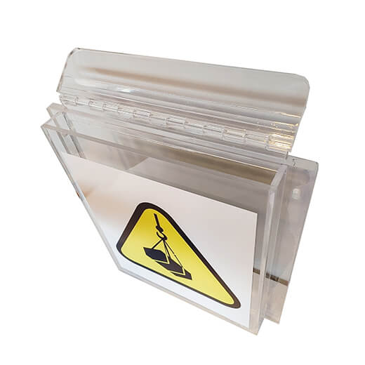 Boitier 5S en acrylique clair pour papeterie- 10x15x1.5 - STANDARD IZ – Image 4