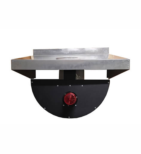 Anticollision - Miroir demi-dôme 24" extérieur avec toit de protection - Gyrophare - 1x détecteur d'ouverture de porte - STANDARD IZ – Image 3