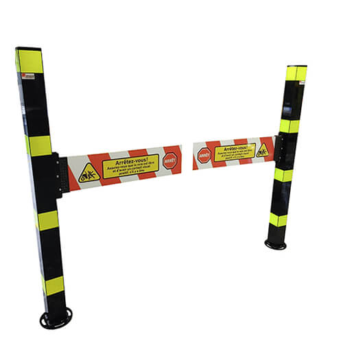 Polycarbonate barrier with installation jaw only - 33x8 - STANDARD IZ - Image 5