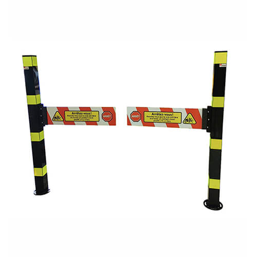 Polycarbonate barrier with installation jaw only - 33x8 - STANDARD IZ - Image 4