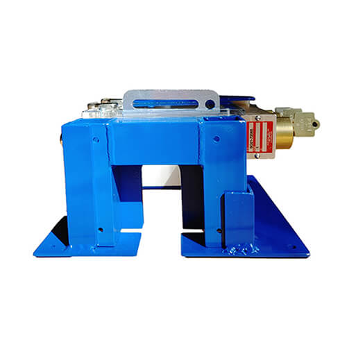 Verrouillage - Boitier mural détachable pour serrure de type ketch - Aluminium 0.125 et PVC 0.50 - Peinture émail bleue - 9x9x4.875 - STANDARD IZ – Image 5