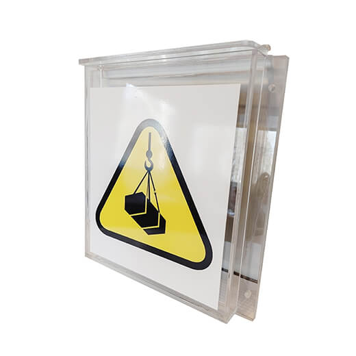 Boitier 5S en acrylique clair pour papeterie - Sans couvercle - 10x15x1.5 - STANDARD IZ – Image 3