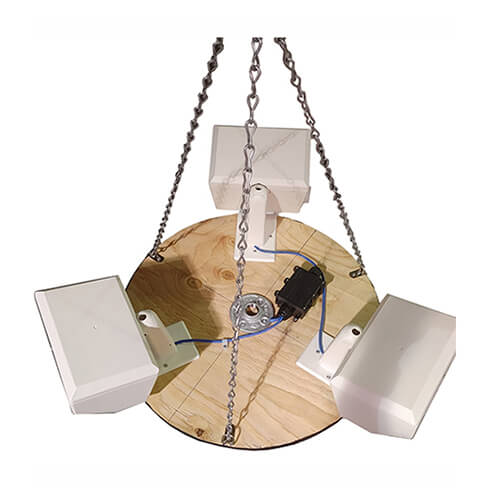 Anticollision - Gyrophare - 3x détecteurs de mouvement - STANDARD IZ – Image 3